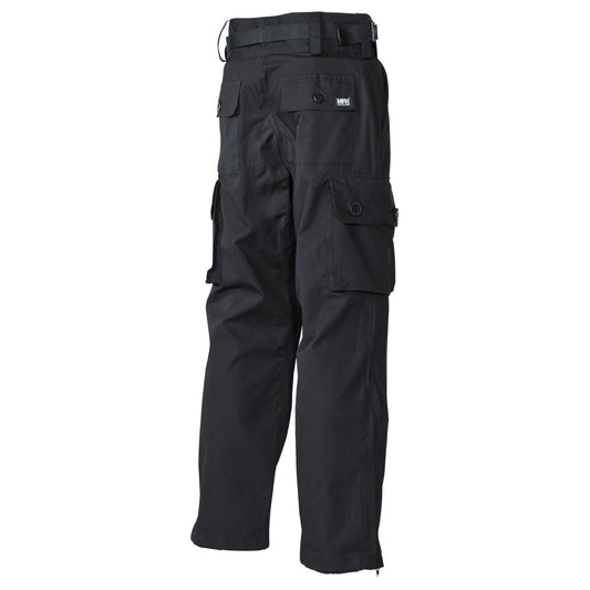 Kommandohose, "Smock",Rip Stop, schwarz