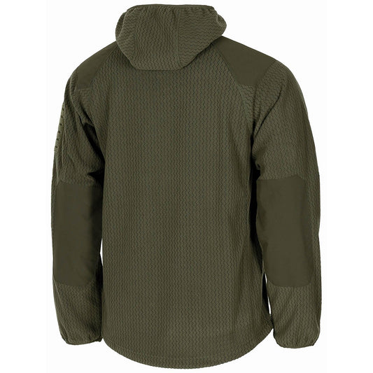 Fleece-Jacke, "ViperGrid",oliv