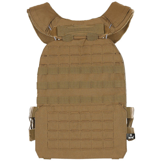 Tactical Weste, "Laser MOLLE",coyote tan