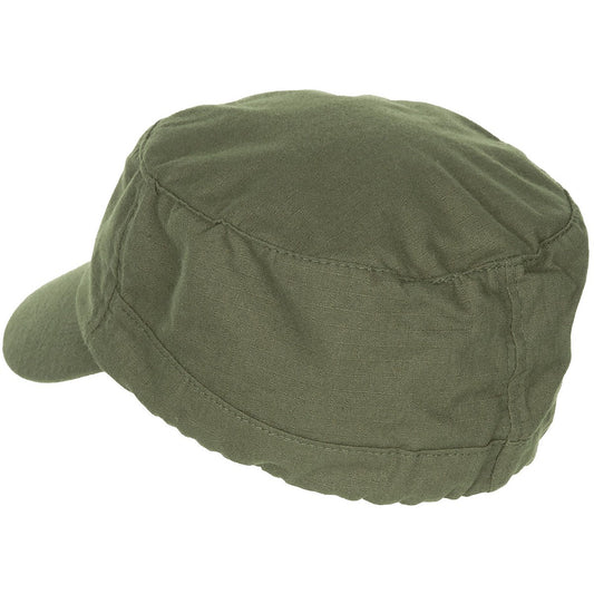 US Cap, Rip Stop, oliv, "Elasti-Fit"