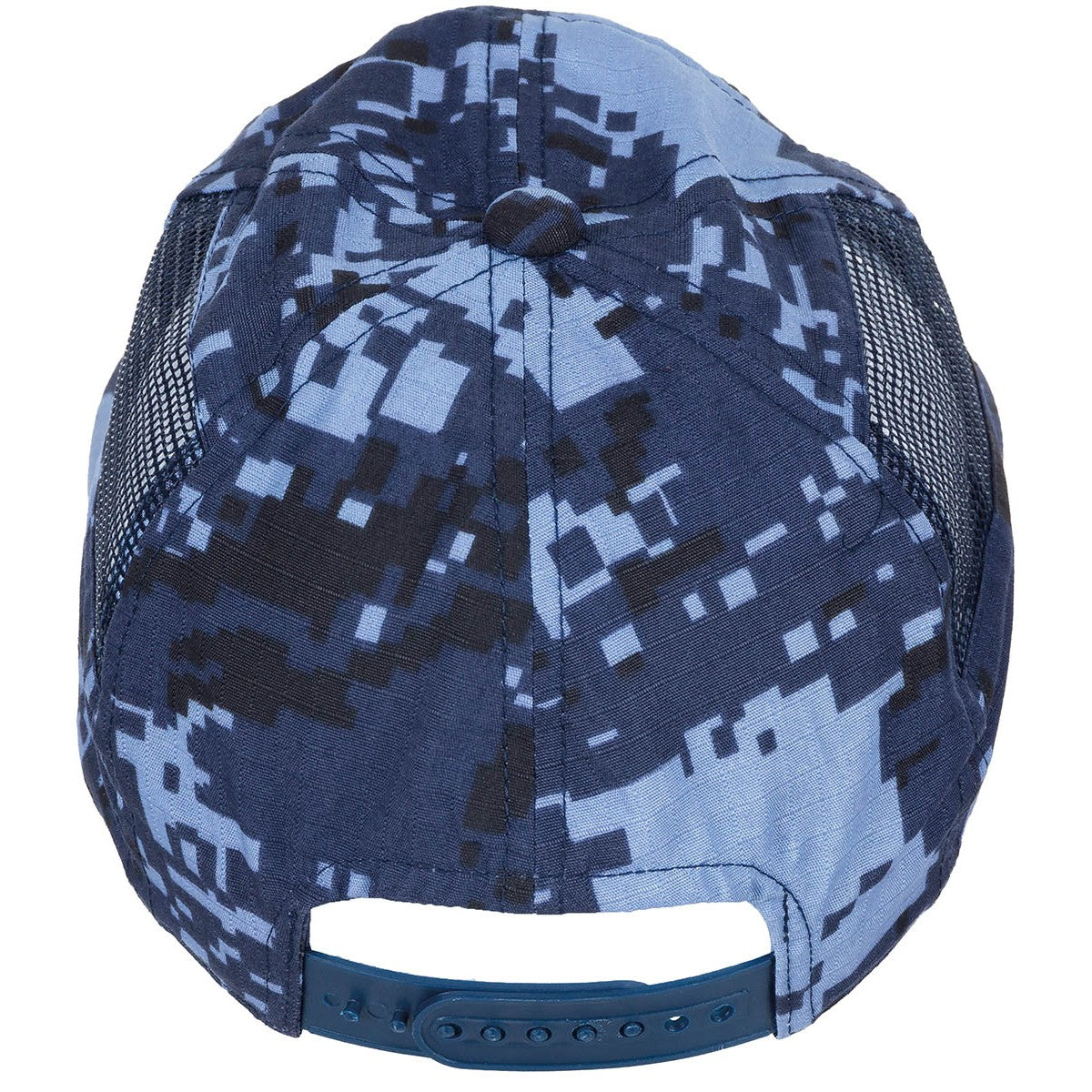 US Cap, digital blau,mit Netzeinsatz, größenverst.
