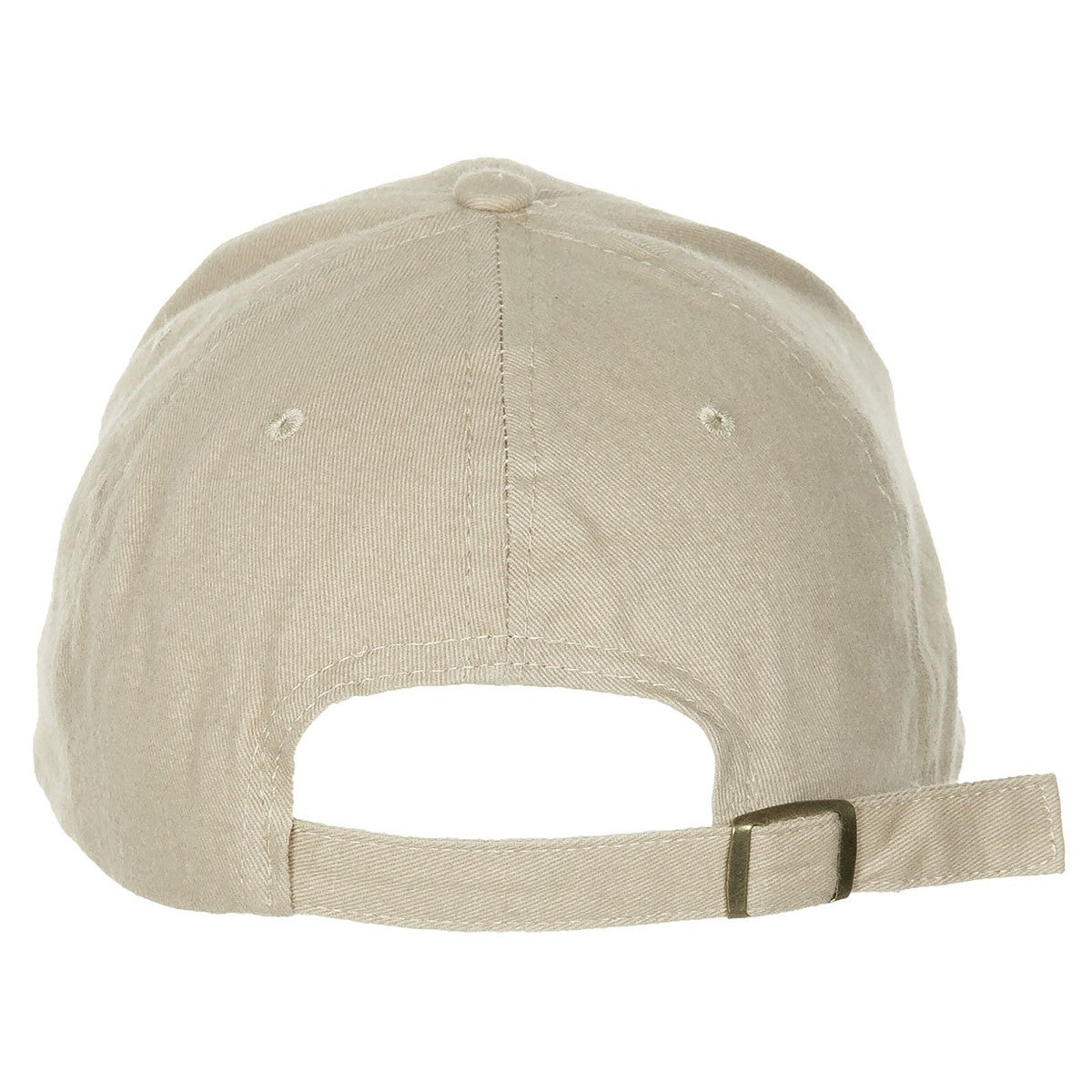 BB Cap, flach, khaki,gebürstet