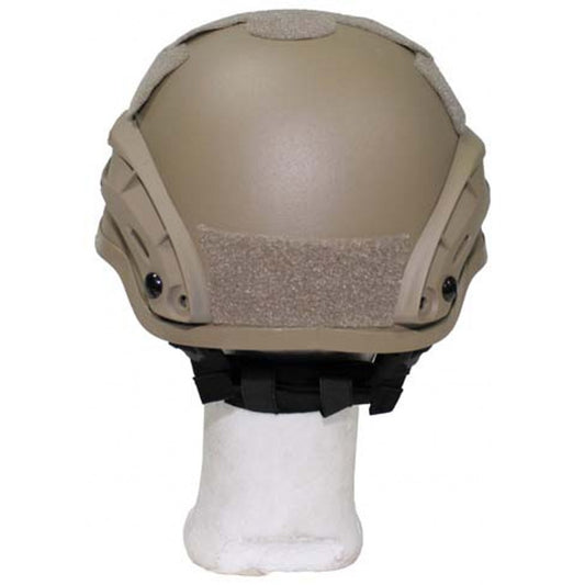 US Helm, "MICH 2002", Rails,coyote tan, ABS-Kunststoff