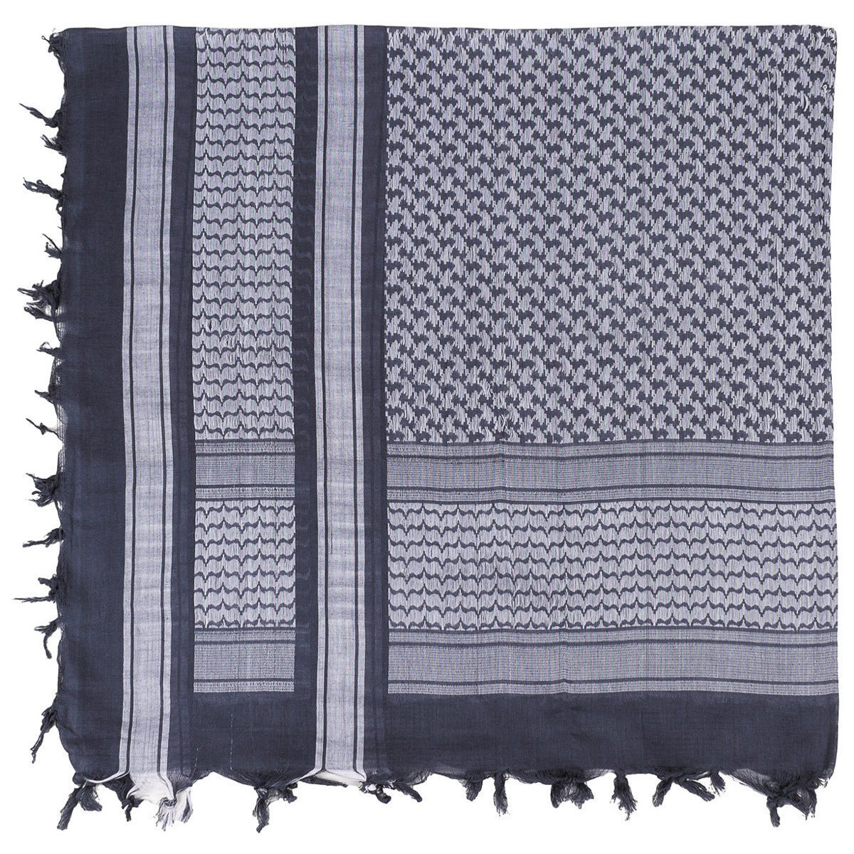 Halstuch, "Shemagh",Supersoft, foliage-weiß