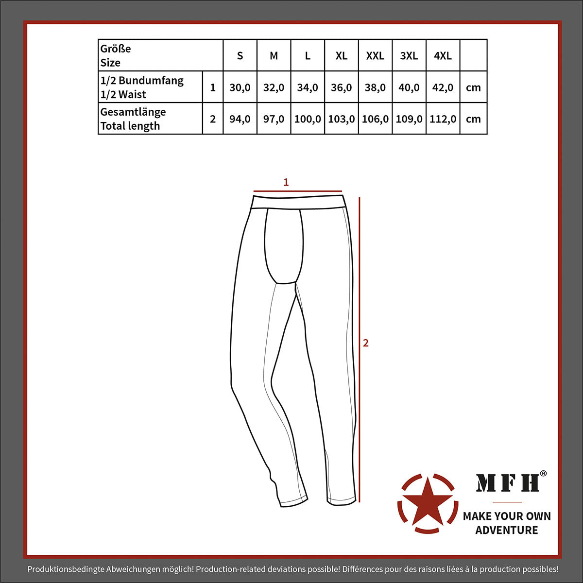 US Unterhose, Level II,GEN III, oliv