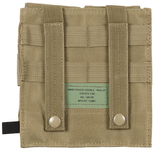 Magazintasche, 2-fach,"MOLLE",coyote tan