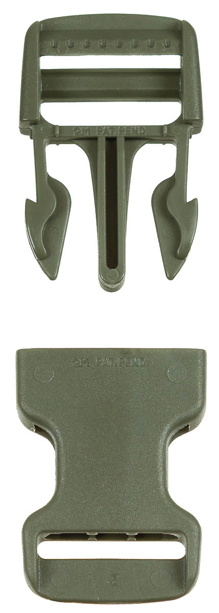 Steckschnalle, 25 mm,10 Stk. im Pack, neuw.