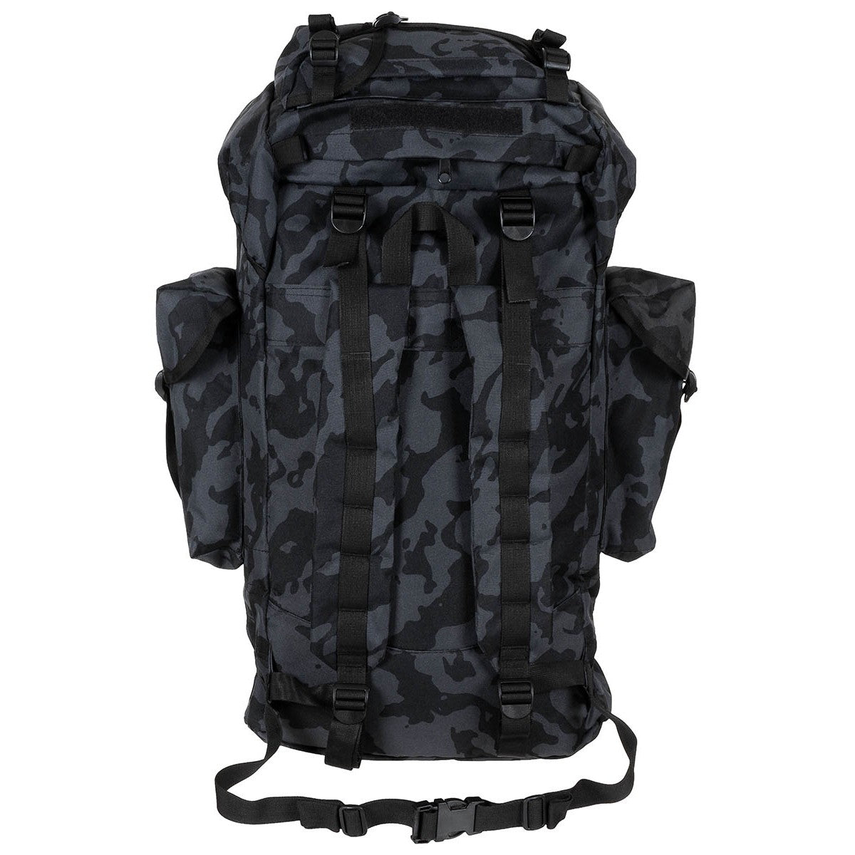 BW Kampfrucksack, 65 l, Alu-Aussteifung, night-camo