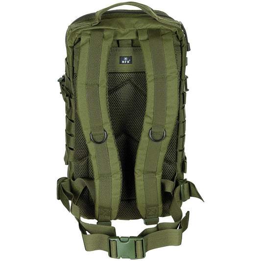 US Rucksack, Assault I,Basic, oliv