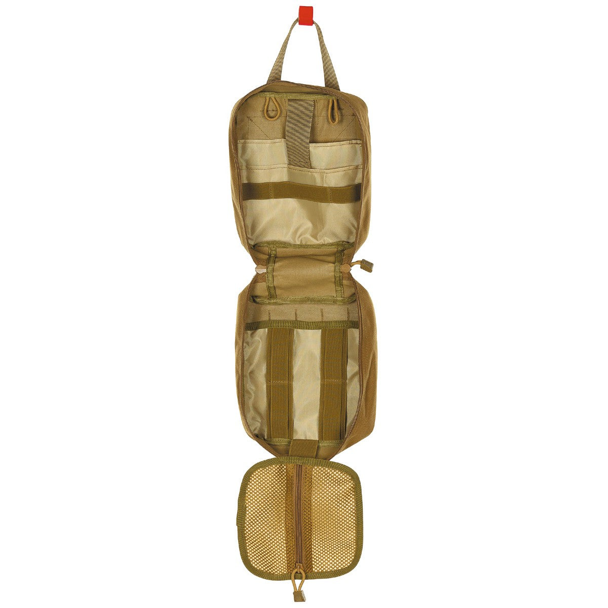 Tasche, Erste-Hilfe, groß,MOLLE IFAK, coyote tan