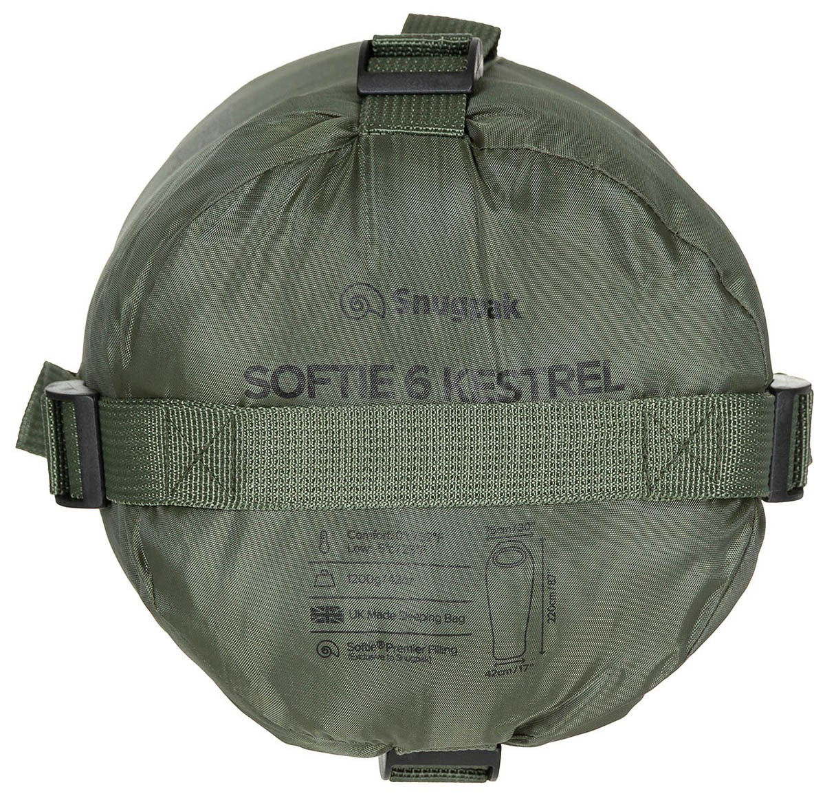 Schlafsack, Snugpak,Softie 6 Kestrel, oliv