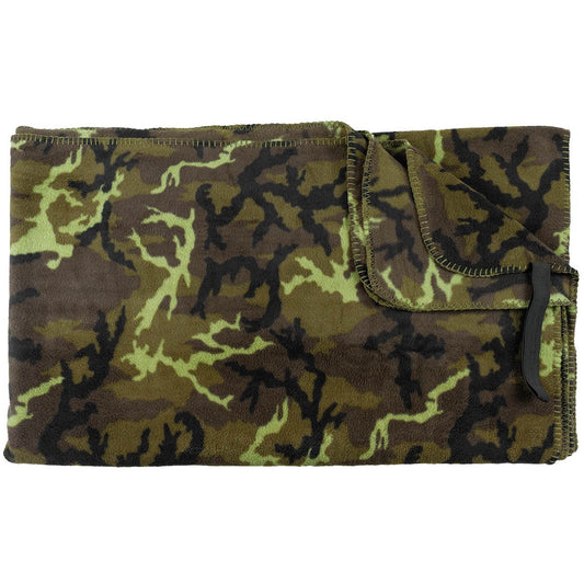 Fleece-Decke, M 95 CZ tarn,ca. 200 x 150 cm