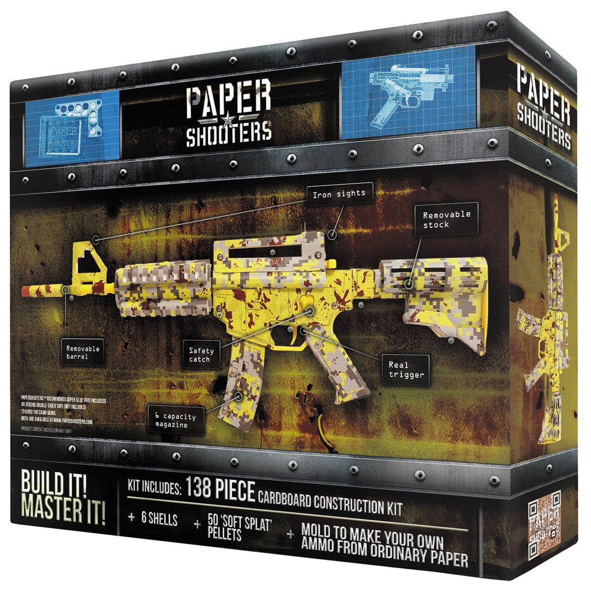 PAPER SHOOTERS, Bausatz,Zombie Slayer