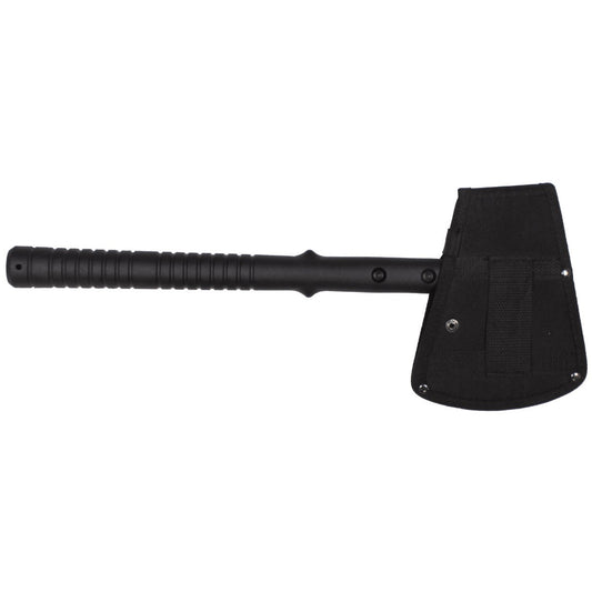 Tomahawk, "Tactical",schwarz, Kunststoffgriff, Scheide