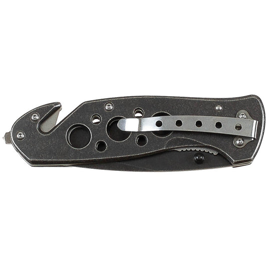 Klappmesser, Einhand,stonewashed, Metallgriff