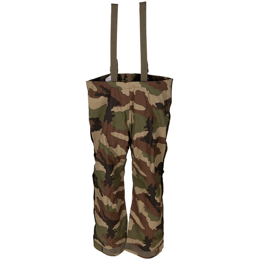 Franz. Nässeschutzhose,CCE camo, 3-Lagen-Lam., neuw.