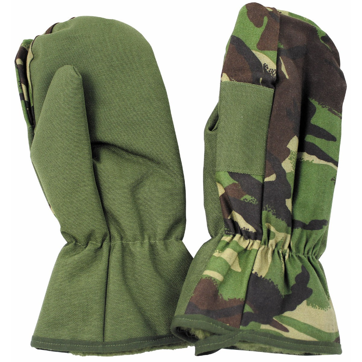 Brit. Fausthandschuhe, neuw.,Schießfinger, DPM tarn