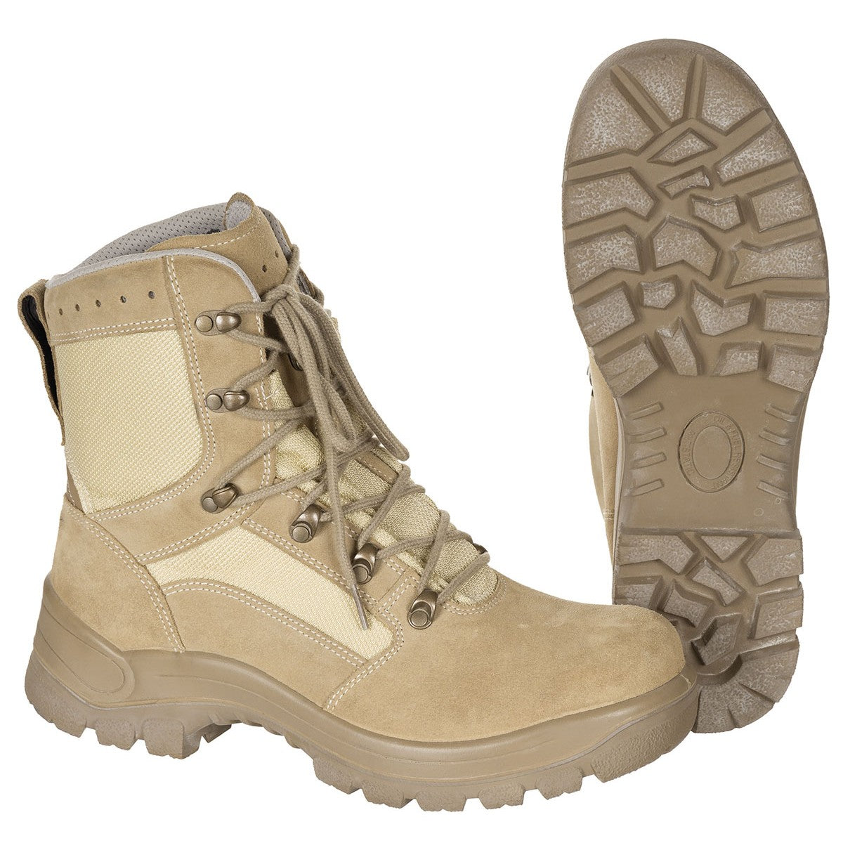 BW Kampfstiefel, "Tropen",GORE-TEX, khaki, TOP ZUSTAND