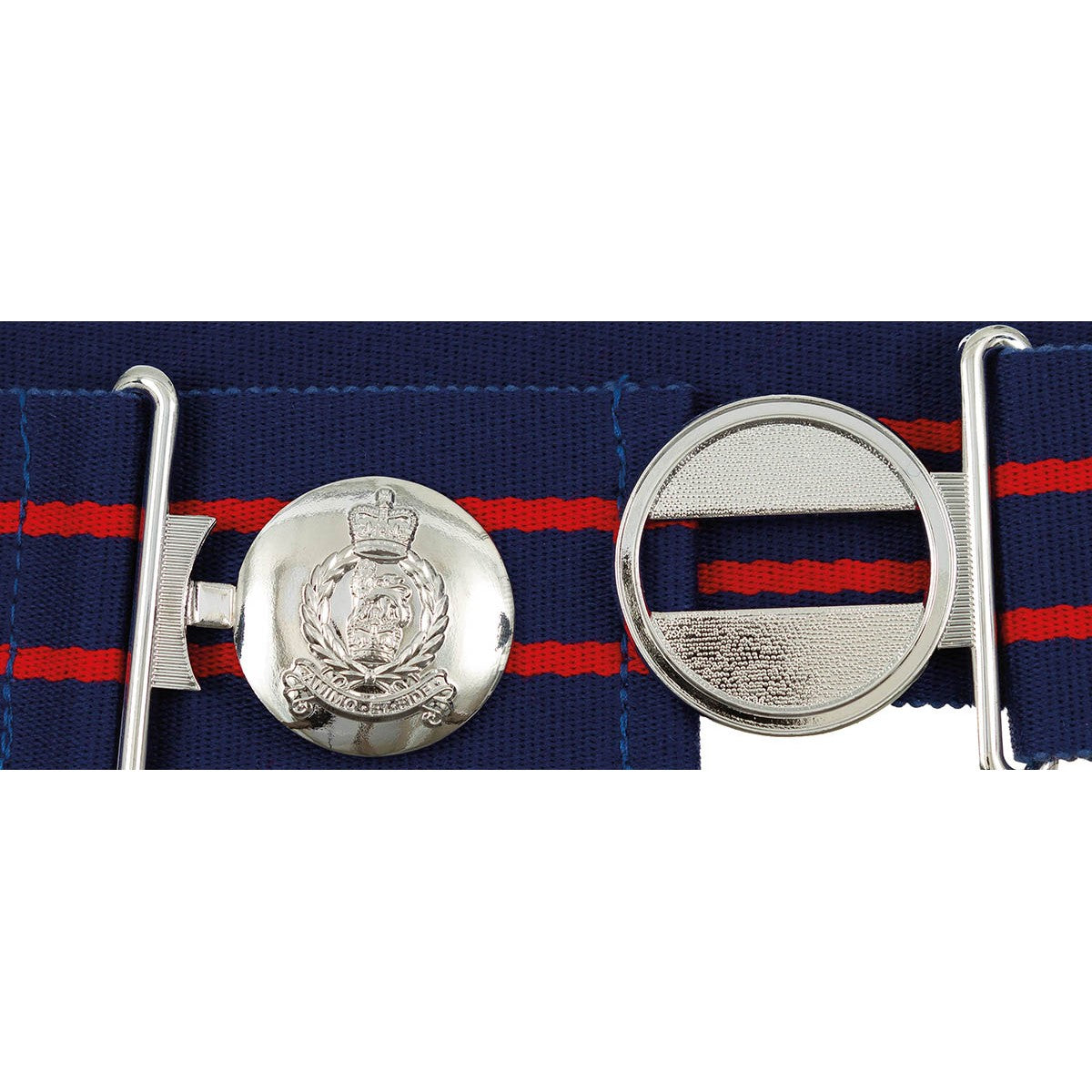 Brit. Paradegürtel, 60 mm,ANIMO ET FIDE, neuw.