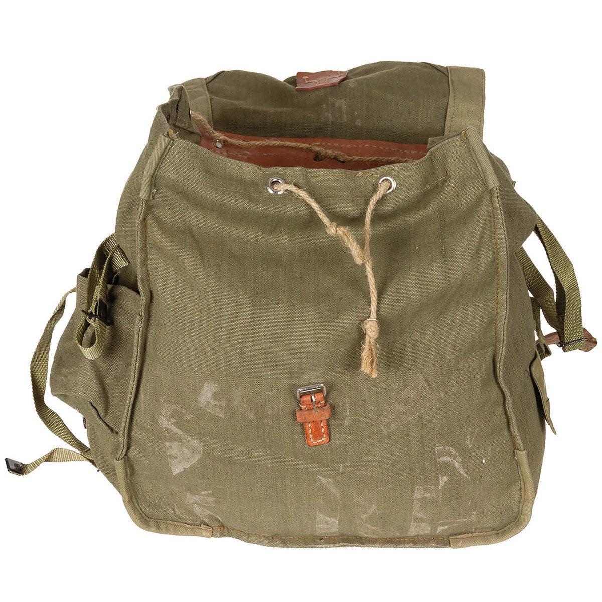 Rumän. Rucksack, oliv,gebr.