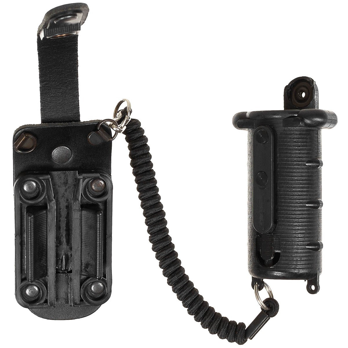 Verteidigungsspray-Etui, geb.,Leder Holster, "PETER JONES"