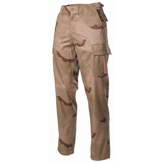 US Kampfhose, BDU,3 Farben desert