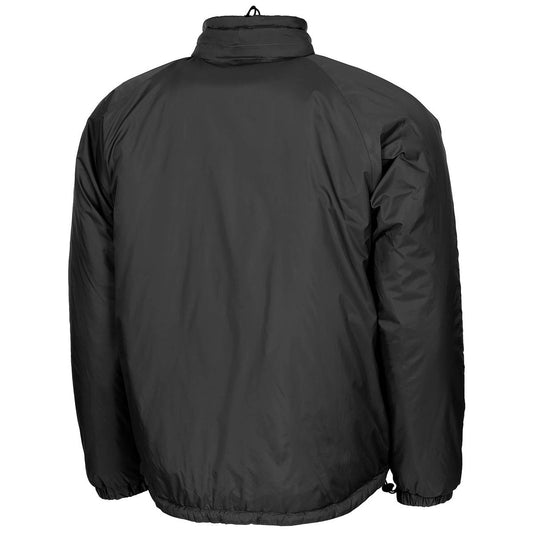 Brit. Thermojacke, schwarz, große Größen