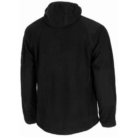 Fleece-Jacke, "ViperGrid",schwarz