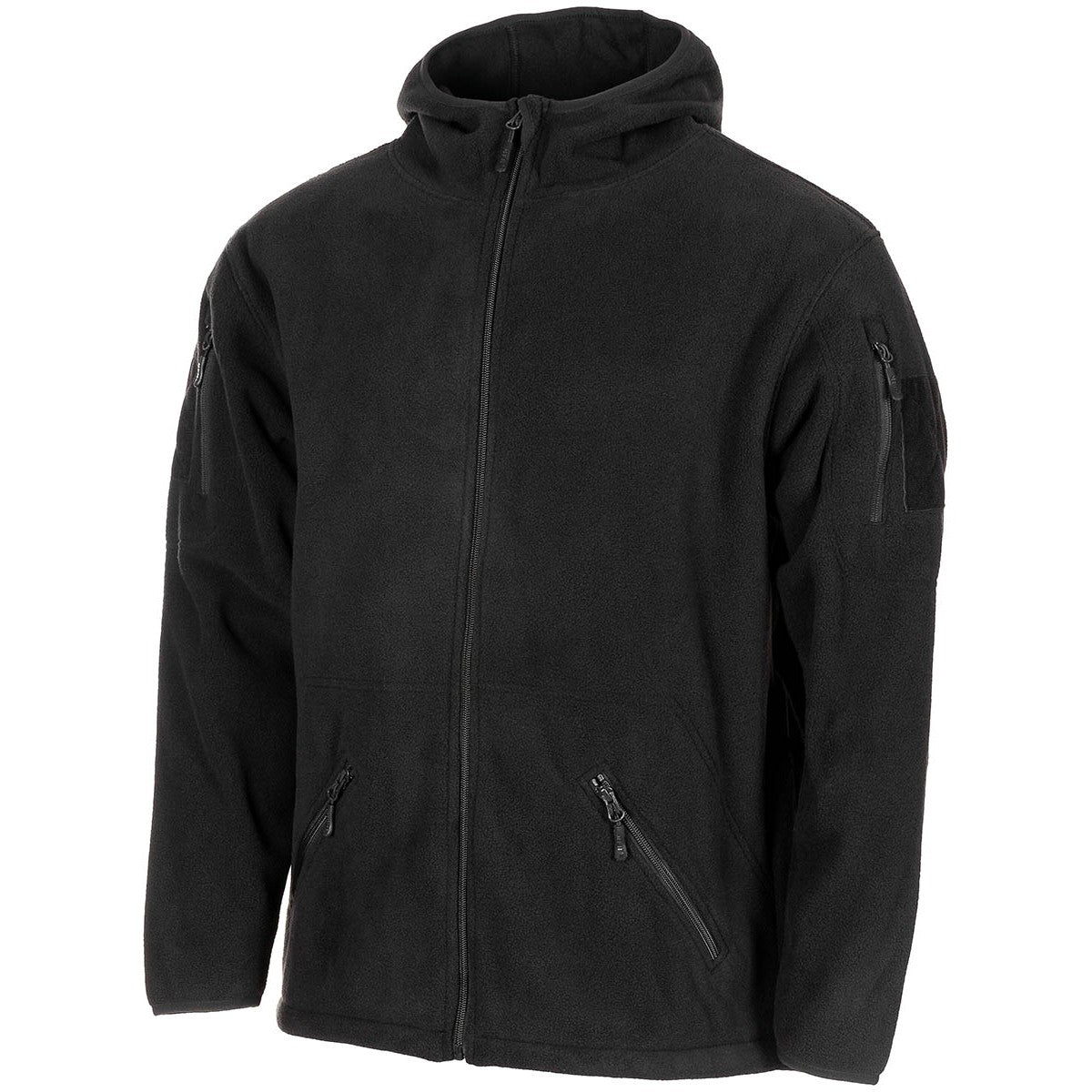 Fleece-Jacke, "Tactical",schwarz