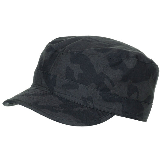 US BDU Feldmütze, Rip Stop,night-camo