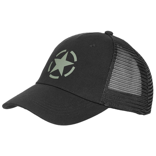 Trucker Cap, schwarz,größenverstellbar