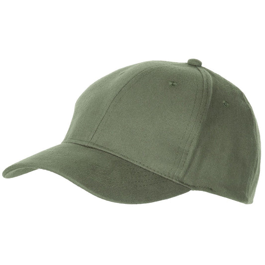 BB Cap, flach, oliv,gebürstet