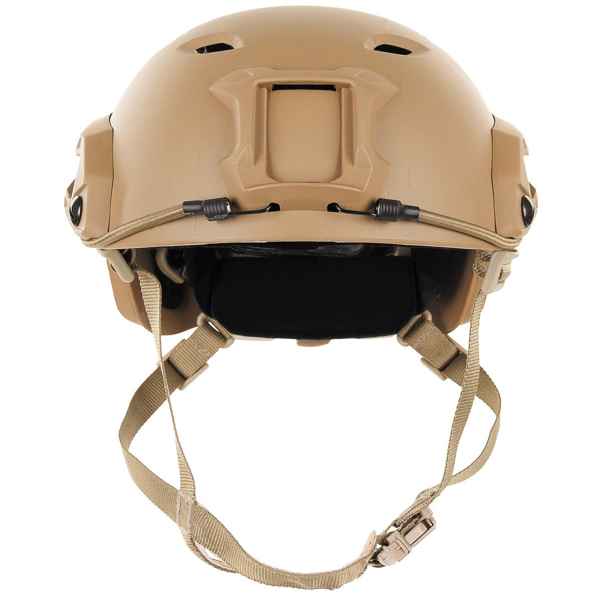 US Helm, FAST-Fallschirmjäger,coyote, Rails, ABS-Kunststoff