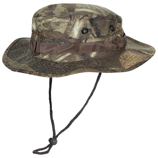 US GI Buschhut, Kinnband, GIBoonie, Rip Stop, hunter-braun