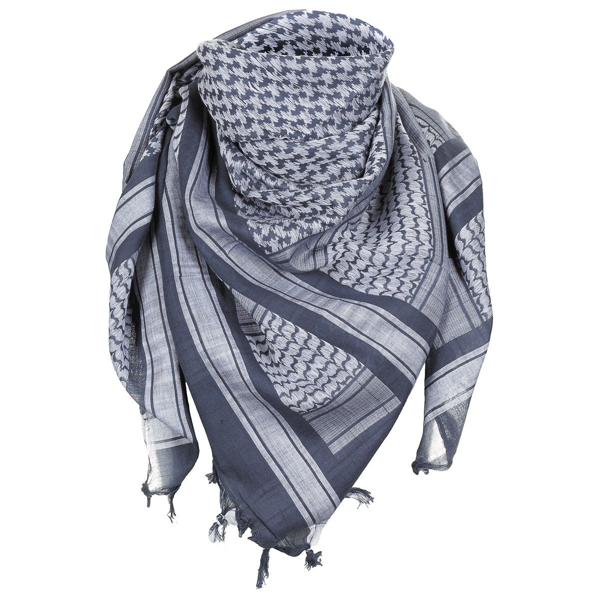 Halstuch, "Shemagh",Supersoft, foliage-weiß