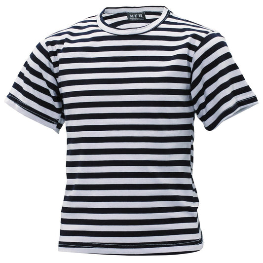 Russ. Marine Kinder T-Shirt,weiß-blau, halbarm