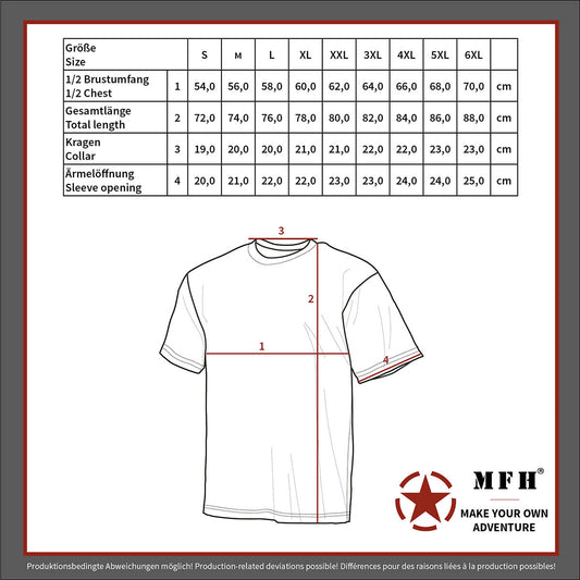 US T-Shirt, halbarm,urban, 170 g/m²