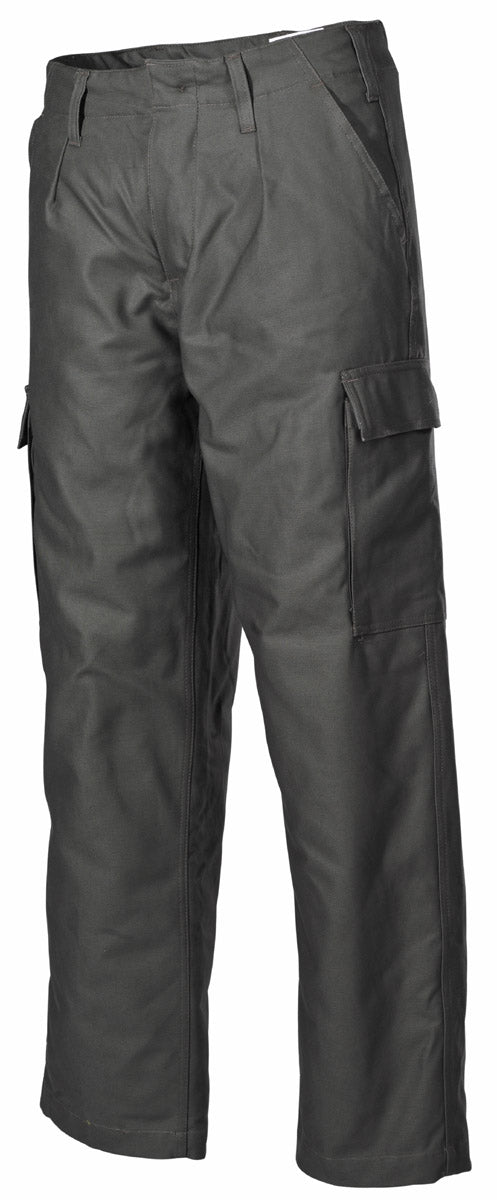 BW Moleskinhose, Thermofutter,oliv, große Größen