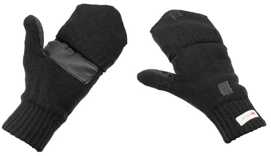 Strick-Faust-Fingerhandschuhe,schwarz, 3M┘ Thinsulate┘