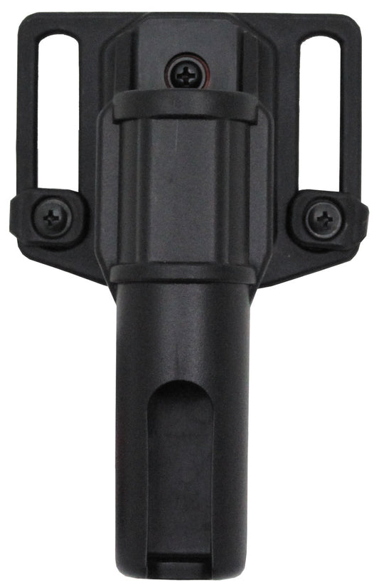Schlagstockhalter, 12 cm,drehbar, schwarz