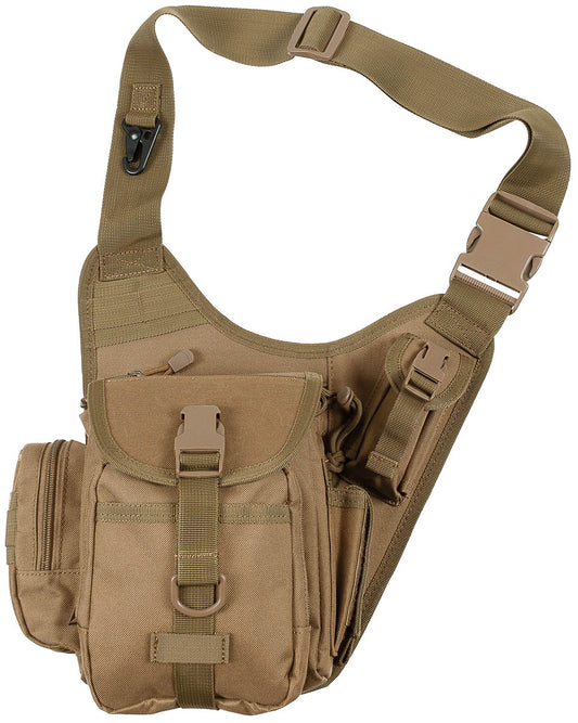 Schulter-Umhängetasche,coyote tan