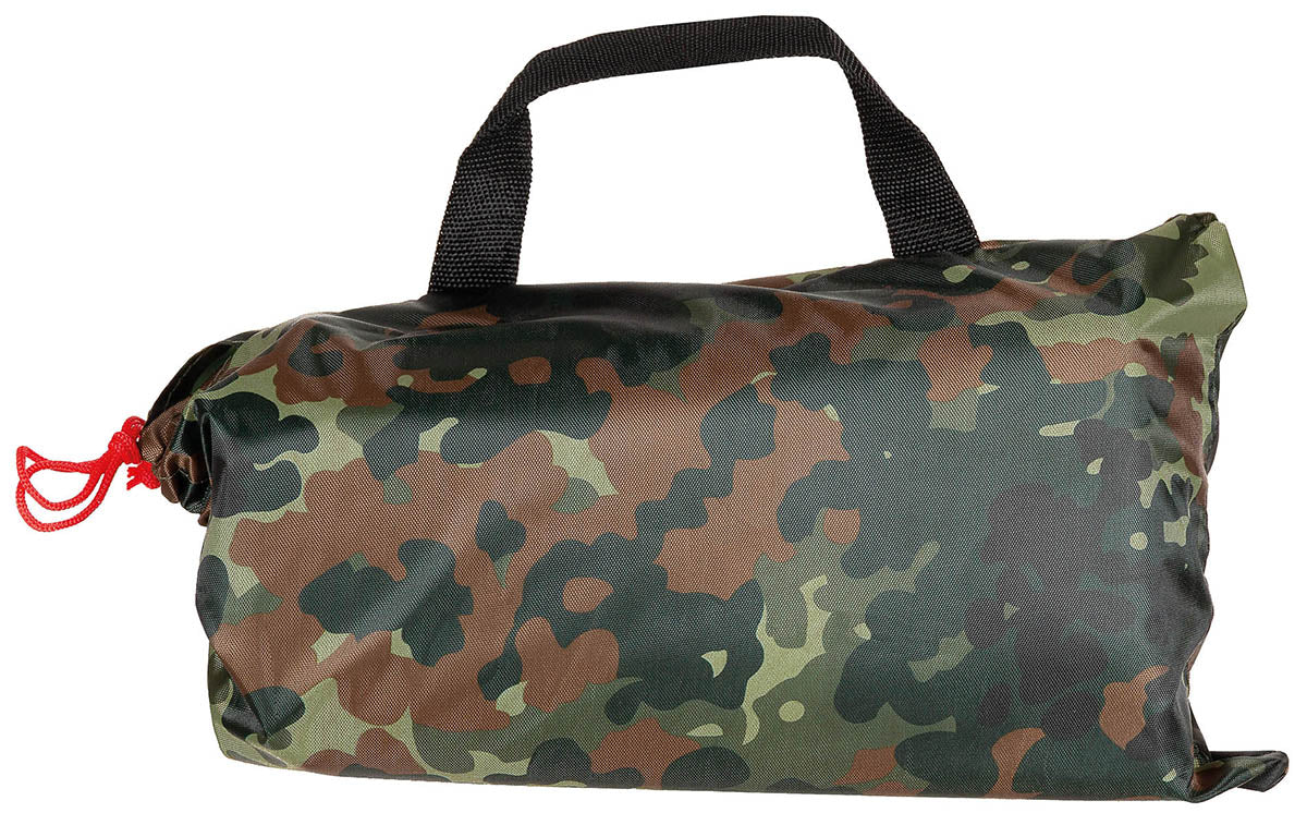 Mehrzweckplane, "Tarp",flecktarn, ca. 200 x 300 cm