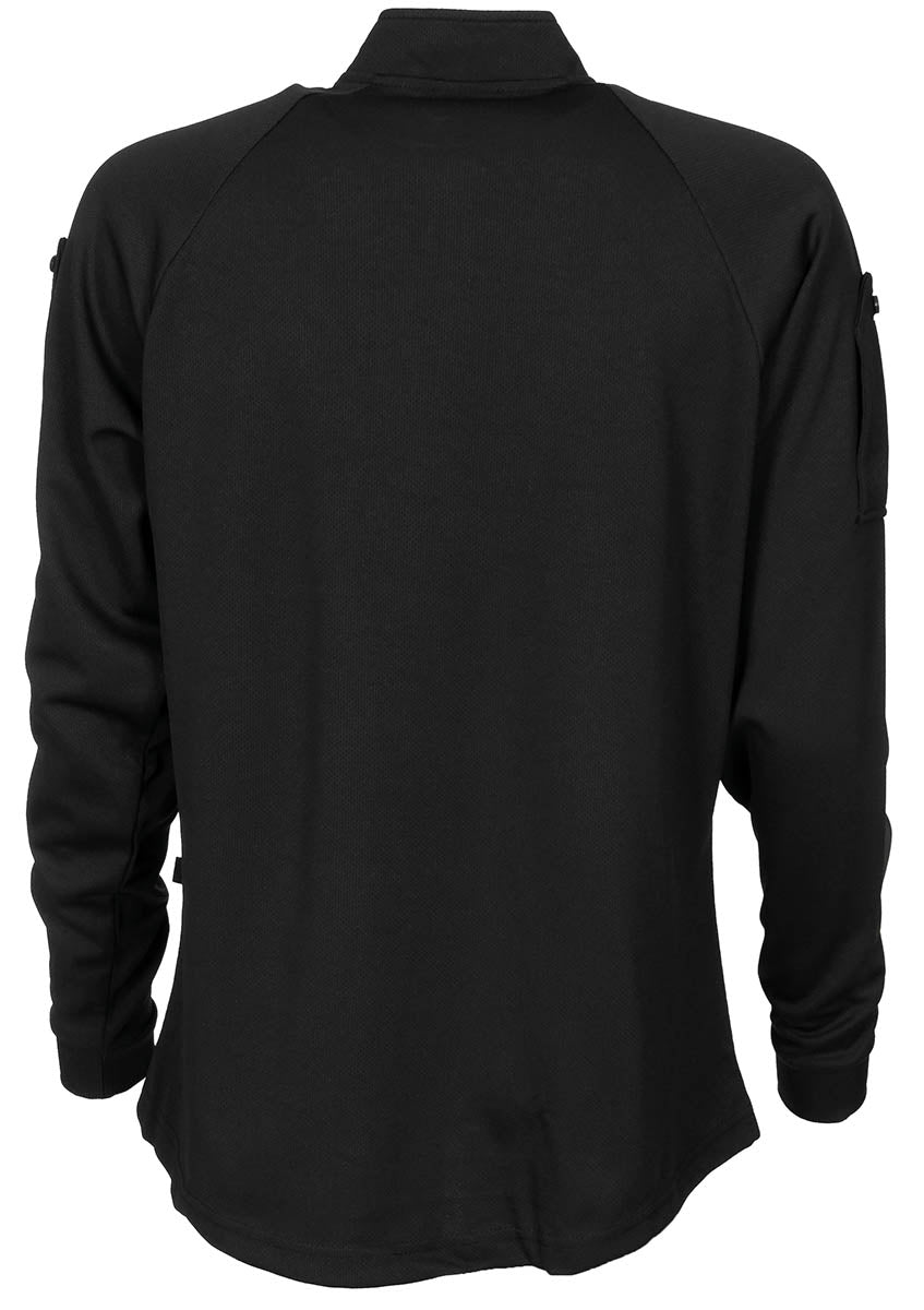 Brit. Funktions-Shirt, DAMEN, langarm, schwarz, RV, neuw.
