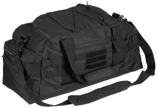 Fliegertasche, "Operation 30",mit Schultergurt, schwarz