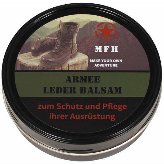 Lederbalsam, "Army", farblos,150 ml Dose