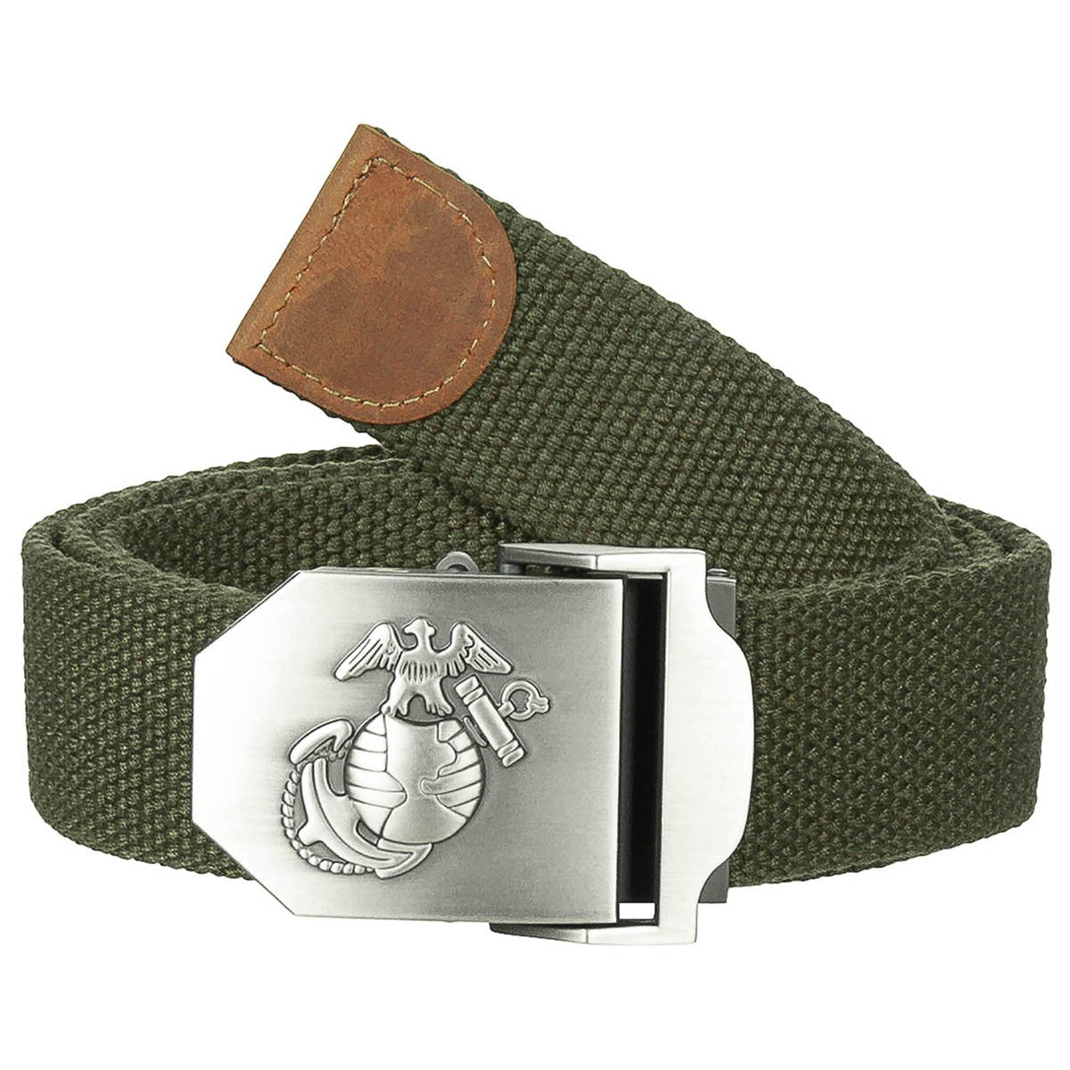 USMC Gürtel, oliv,ca. 4 cm