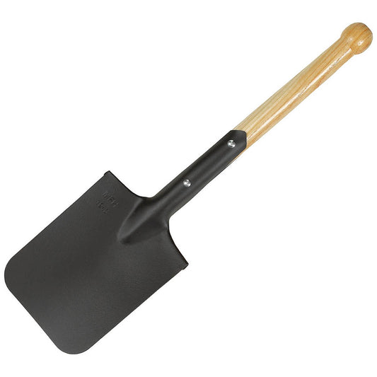 Feldspaten, "Typ WWII",mit Holzstiel
