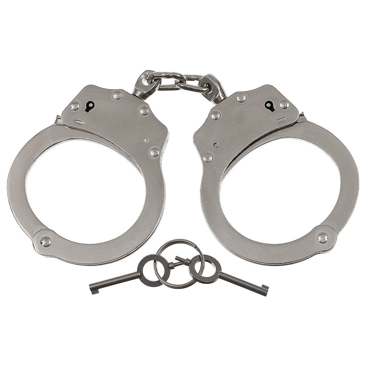 Handschellen,Sicherheitsrille,2 Schlüssel