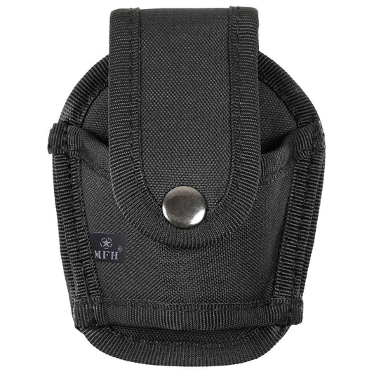 Handschellenetui, Nylon,offen, schwarz