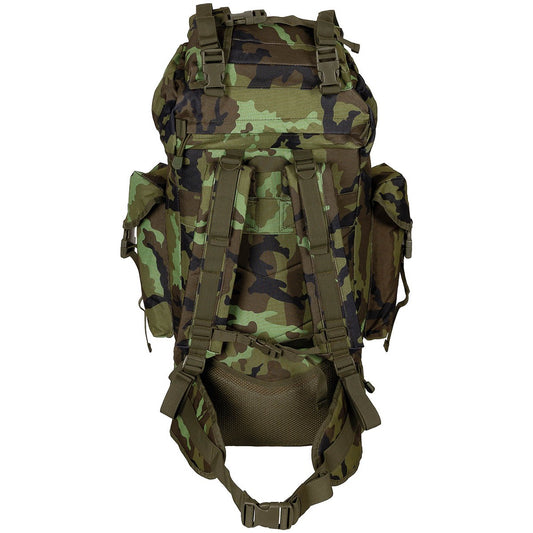 BW Kampfrucksack, "MOLLE",65 l, Alu-Ausst., M95 CZ tarn